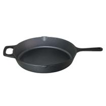 Frigideira Ferro Fundido Grande 28 cm P/ Fogão Churrasqueira - Fundição Santana