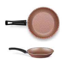 Frigideira flora chocolate franc n22 1,1l - mta