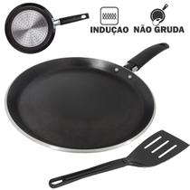 Frigideira Fogão de Indução Antiaderente Crepeira Panquequeira Tapioqueira 22cm Multiflon