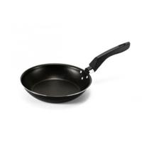 Frigideira Francesa 26cm Grande Preta Alumi-Aço Linha Premium J4TECH Alumínio Antiaderente Teflon Ultra Resistente