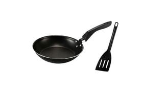 Frigideira Francesa Antiaderente Teflon 22 Cm Cor Preta