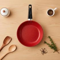 Frigideira Fratelli Max Chef 22cm Antiaderente Cerâmica Indução Black Red Frigideira Fratelli Max Chef 22cm Antiaderente Cerâmica Indução Black Red
