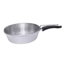 Frigideira Fritadeira De Aluminío Grosso Com Cesto N24 Docesar
