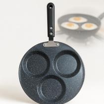 Frigideira Fritar Ovos Antiaderente 3 Divisórias 23cm Fogão A Gas Cooktop Eletrico e Vitroceramico Frigideira Fritar Ovos Antiaderente 3 Divisórias 23cm Fogão A Gas Cooktop Eletrico e Vitroceramico