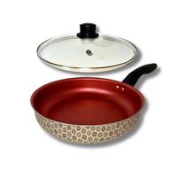 Frigideira Funda 18 Cm Rotoprint Antiaderente C Tampa Vidro Frigideira Funda 18 Cm Rotoprint Antiaderente C Tampa Vidro