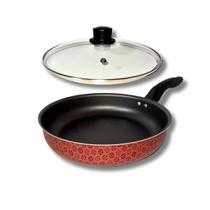 Frigideira Funda 18 Cm Rotoprint Antiaderente C Tampa Vidro