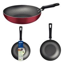 Frigideira Funda Antiaderente 24cm Loreto Tramontina Verm Vermelho
