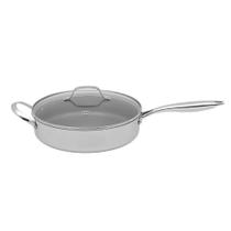Frigideira Funda c/ tampa 28cm inox c/ antiaderente cerâmica Mimo Style