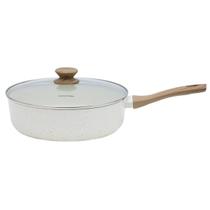 Frigideira Funda Style Cook Cerâmica Alumínio com Indução 28cm 4,5L Mármol 10255 Mimo Style