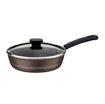 Frigideira Funda Tramontina com Tampa Sicília 24cm 2,5L Avelã