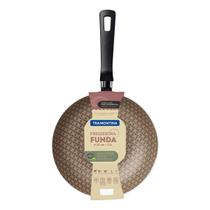 Frigideira Funda Tramontina em Alumínio com Revestimento em Antiaderente Starflon Max 24 cm 2,2 L Frigideira Funda Tramontina em Alumínio com Revestimento em Antiaderente Starflon Max 24 cm 2,2 L