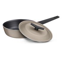 Frigideira Funda Tramontina Spezia Induction em Alumínio com Revestimento Interno e Externo em Antiaderente Starflon Exc Frigideira Funda Tramontina Spezia Induction em Alumínio com Revestimento Interno e Externo em Antiaderente Starflon Exc