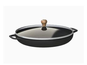 Frigideira Gourmet 2L Alça Ferro Tampa Vidro Libaneza 26cm Frigideira Gourmet 2L Alça Ferro Tampa Vidro Libaneza 26cm