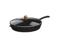 Frigideira gourmet com cabo de ferro e tampa de vidro 26cm - 2,3lts - libaneza Frigideira gourmet com cabo de ferro e tampa de vidro 26cm - 2,3lts - libaneza