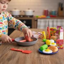 Frigideira Gourmet Infantil Cozinhando e Brincando de Chefe