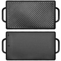 Frigideira Grelha Reversível de Ferro Fundido GGC 38x23 cm Frigideira Grelha Reversível de Ferro Fundido GGC 38x23 cm