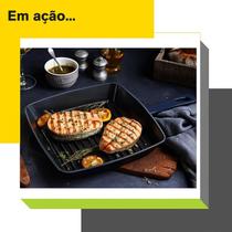 Frigideira Grill 24cm Grelhados Perfeitos na Sua Cozinha