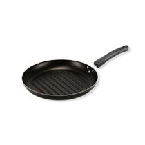 Frigideira Grill 27cm Preta Esplendida Alumi-Aço Linha Premium J4TECH Alumínio Antiaderente Teflon Ultra Resistente