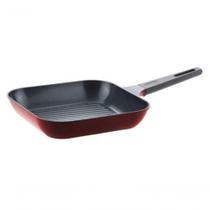 Frigideira Grill 28Cm 3,3L Cor Vermelho Frigideira Grill 28Cm 3,3L Cor Vermelho