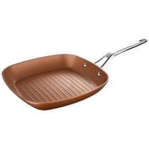 Frigideira Grill 28cm Alumínio Forjado Com Indução Bergner