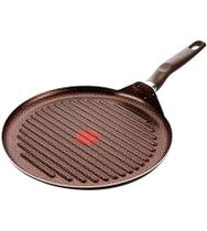 Frigideira Grill 30cm Rochedo Expert Chocolate