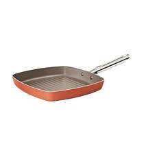 Frigideira Grill Alumínio Curry Brinox 24cm Cobre