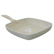 Frigideira Grill Antiaderente Cerâmica Ibiza Vanilla 24Cm Frigideira Grill Antiaderente Cerâmica Ibiza Vanilla 24Cm