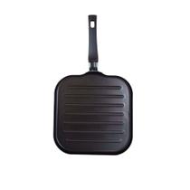 Frigideira Grill Ondulada 24X24X1,6 Antiaderente Com Caixa