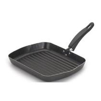 Frigideira Grill Quadrada Alumínio Nacional 28 Cm