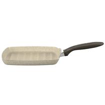 Frigideira Grill Vanilla Cerâmic Life Suprema Antiaderente 24cm 750ml 7244/358 Brinox