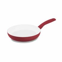 Frigideira Hercules Antiaderente 24cm Indução Ceramico Vermelho
