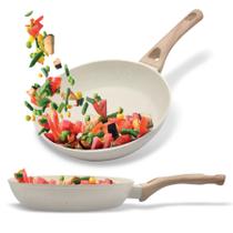 Frigideira Indução 20cm Fundo-triplo Creme - Dolce Home Frigideira Indução 20cm Fundo-triplo Creme - Dolce Home