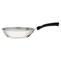 Frigideira Indução Tramontina Solar em Aço Inox Fundo Triplo 24cm 2,1L Cabo Silicone Frigideira Indução Tramontina Solar em Aço Inox Fundo Triplo 24cm 2,1L Cabo Silicone