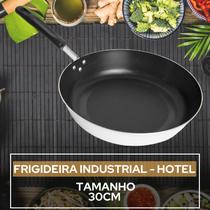 Frigideira industrial grande 30 cm linha gourmet, antiaderente, marca fortaleza Frigideira industrial grande 30 cm linha gourmet, antiaderente, marca fortaleza