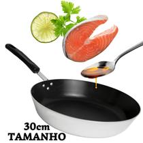 Frigideira Industrial Grande 30cm Linha Gourmet, Antiaderente Fortaleza Frigideira Industrial Grande 30cm Linha Gourmet, Antiaderente Fortaleza