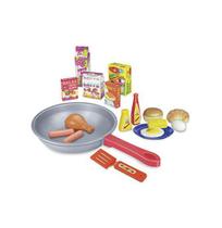 Frigideira infantil gourmet piccolo com espatula e acessorios - PICA PAU