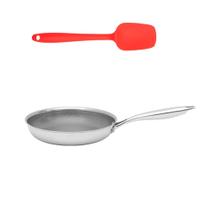 Frigideira Inox 24CM ISA SCHERER com colher espatula