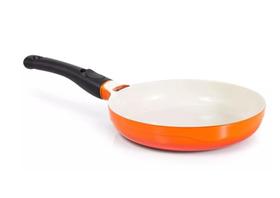 Frigideira le cook premier orange 24cm 1,7l cabo destacavel