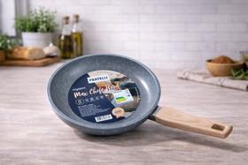 Frigideira Max Chefe Wood 20cm - Cinza