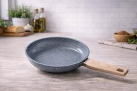 Frigideira Max Chefe Wood 22cm - Cinza Frigideira Max Chefe Wood 22cm - Cinza