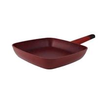Frigideira maxchef ultra antiaderente quadrada stonechef ruby indução 24cm