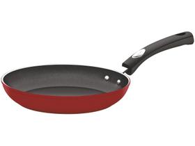 Frigideira Mônaco Induction em Alumínio com Antiaderente e Silicone Vermelho 26cm - Tramontina Frigideira Mônaco Induction em Alumínio com Antiaderente e Silicone Vermelho 26cm - Tramontina
