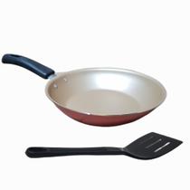 Frigideira N 24 Grande - Antiaderente + 1 Espátula De Nylon