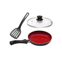 Frigideira NanoCerâmica Marmorizada Sem Óleo Duralar TVE14cm Frigideira NanoCerâmica Marmorizada Sem Óleo Duralar TVE14cm