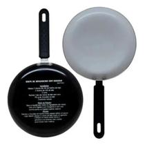 Frigideira P/ Tapioca E Crepe Com Revestimento Cerâmico 22cm (Preto)