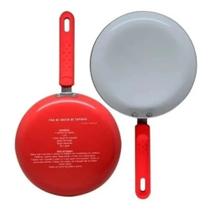 Frigideira P/ Tapioca E Crepe Com Revestimento Cerâmico 22cm (Vermelho)