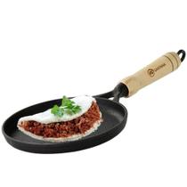 Frigideira P/ Tapioca Tapioqueira 22 cm Ferro Fundido Santana Frigideira P/ Tapioca Tapioqueira 22 cm Ferro Fundido Santana