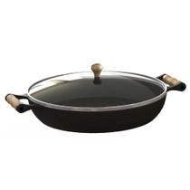 Frigideira Paella De Ferro Com Tampa - Libaneza Frigideira Paella De Ferro Com Tampa - Libaneza