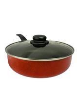 Frigideira Panela Antiaderente Alusol N 24 Vidro e Silicone Frigideira Panela Antiaderente Alusol N 24 Vidro e Silicone