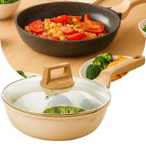 Frigideira Panela Cerâmica Indução 28cm Antiaderente Com Tampa De Vidro Premium Frigideira Panela Cerâmica Indução 28cm Antiaderente Com Tampa De Vidro Premium